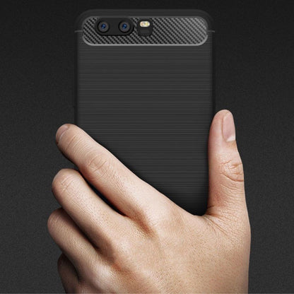 Futrola za Huawei P10, Techsuit, Karbon, Crna