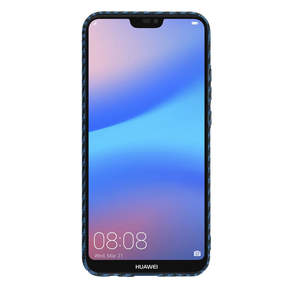 Futrola za Huawei P20 Lite, Techsuit, Carbonite FiberShell, Tirkiz