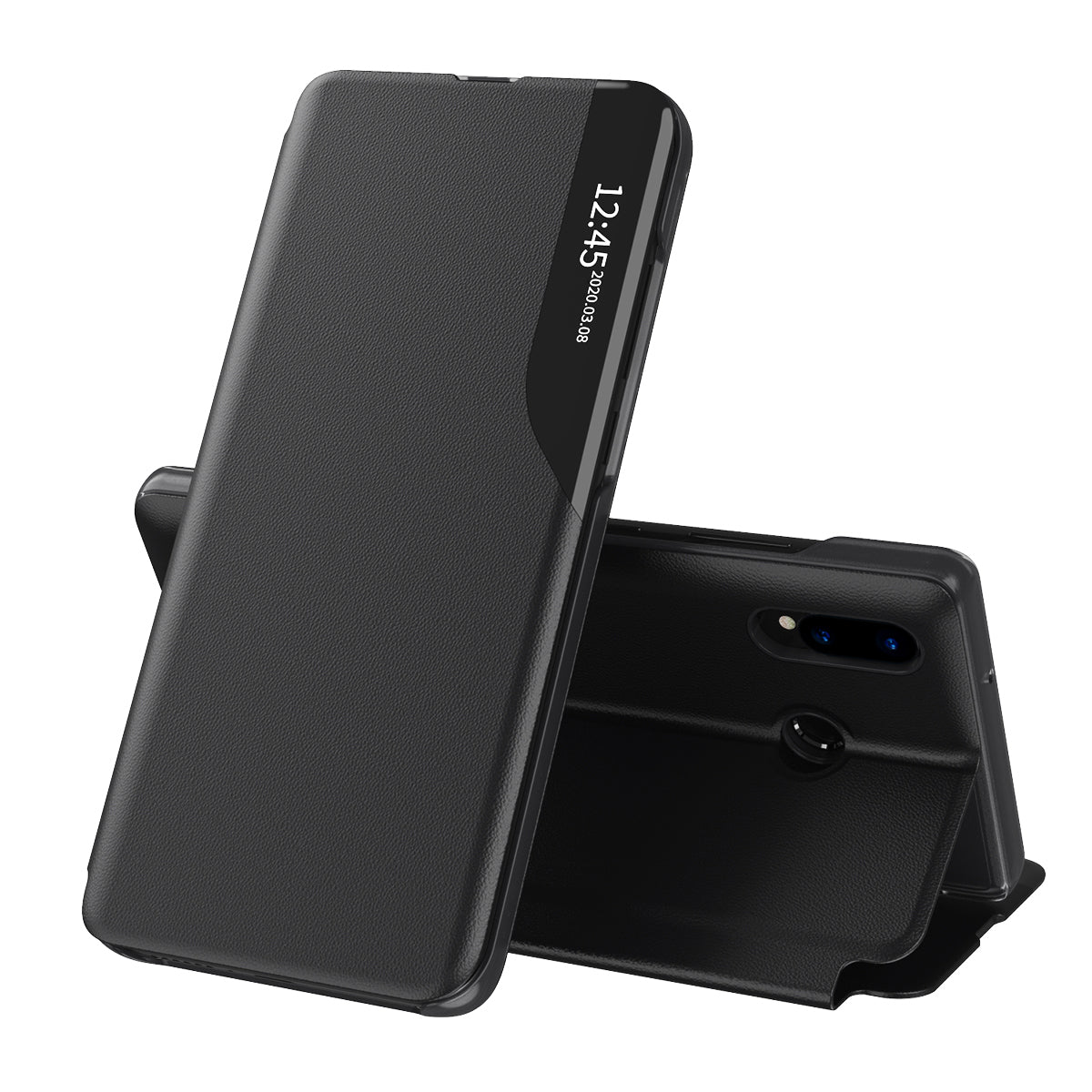Futrola za Huawei P20 Lite, Techsuit, eFold, Crna