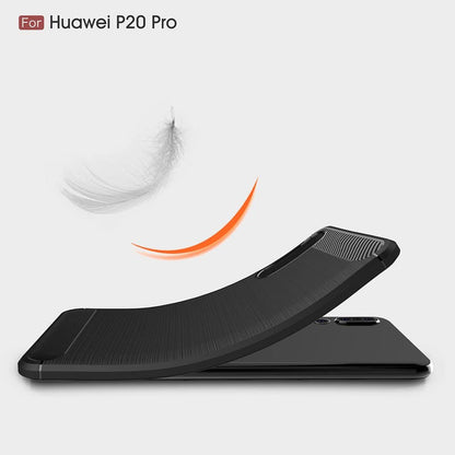 Futrola za Huawei P20 Pro, Techsuit, Karbon, Crna