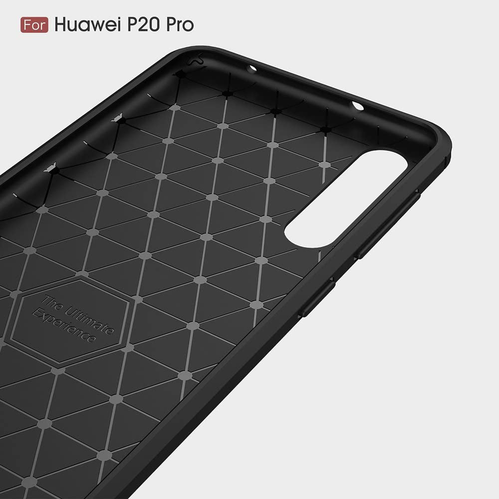 Futrola za Huawei P20 Pro, Techsuit, Karbon, Crna