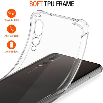 Futrola za Huawei P20 Pro, Techsuit, Shockproof Clear, Providna