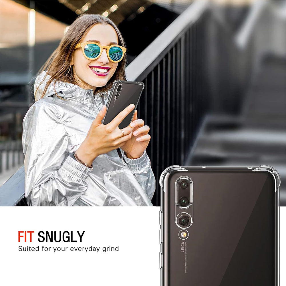 Futrola za Huawei P20 Pro, Techsuit, Shockproof Clear, Providna