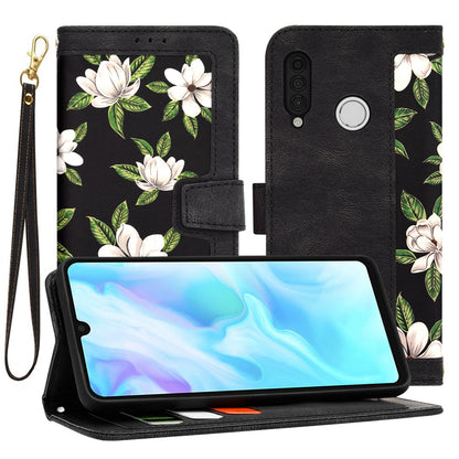 Futrola za Huawei P30 lite New Edition / P30 lite, Techsuit, FlipCraft, Crna