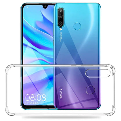 Futrola za Huawei P30 lite New Edition / P30 lite, Techsuit, Shockproof Clear, Providna