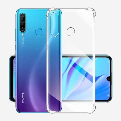 Futrola za Huawei P30 lite New Edition / P30 lite, Techsuit, Shockproof Clear, Providna