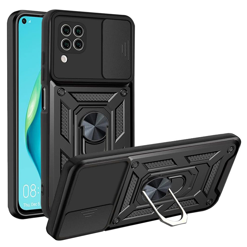 Futrola za Huawei P40 lite 4G, Techsuit, CamShield, Crna