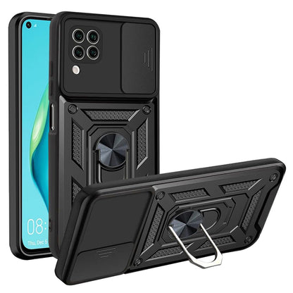 Futrola za Huawei P40 lite 4G, Techsuit, CamShield, Crna