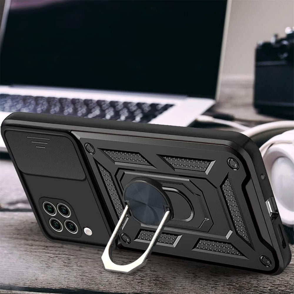 Futrola za Huawei P40 lite 4G, Techsuit, CamShield, Crna