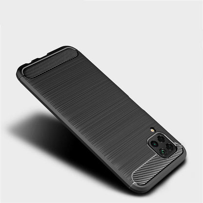 Futrola za Huawei P40 lite 4G, Techsuit, Karbon, Crna