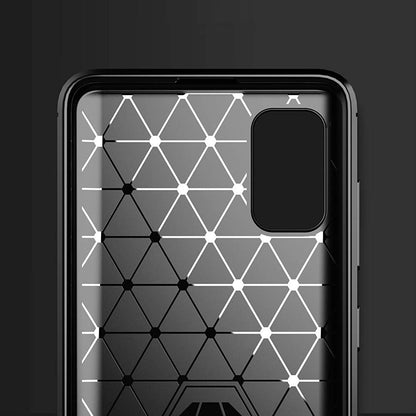 Futrola za Huawei P40 Pro, Techsuit, Karbon, Crna