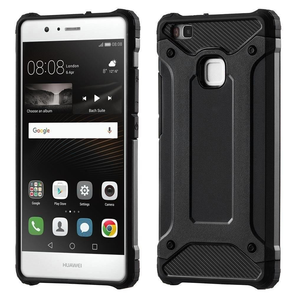 Futrola za Huawei P9 lite (2016), Techsuit, Hybrid Armor, Crna