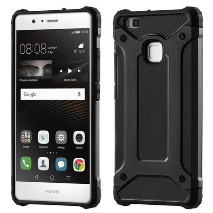 Futrola za Huawei P9 lite (2016), Techsuit, Hybrid Armor, Crna