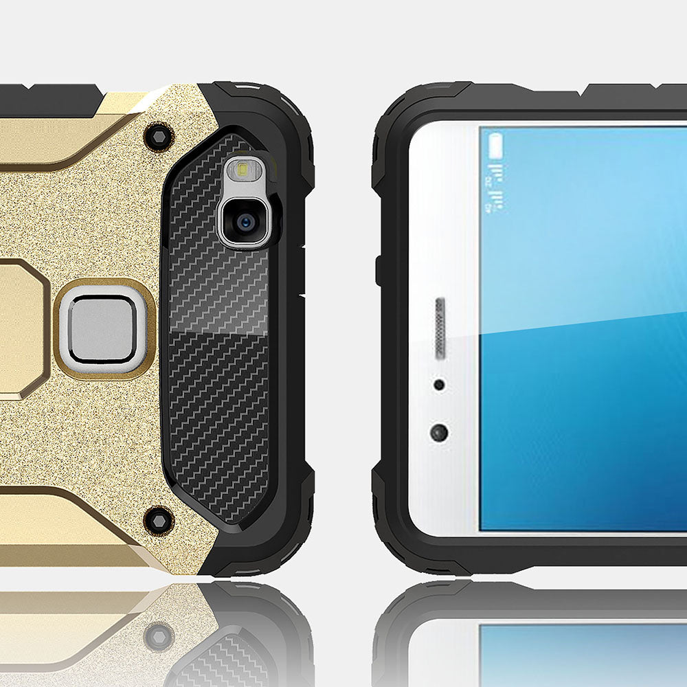 Futrola za Huawei P9 lite (2016), Techsuit, Hybrid Armor, Crna