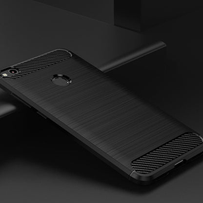 Futrola za Huawei P9 Lite (2017) / P8 Lite (2017), Techsuit, Karbon, Crna