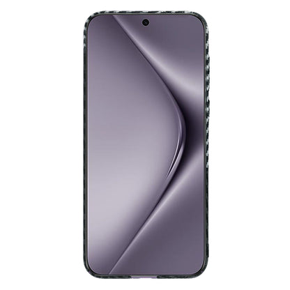 Futrola za Huawei Pura 70 Pro, Techsuit, Carbonite FiberShell, Crno Siva
