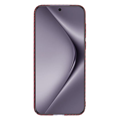 Futrola za Huawei Pura 70 Pro, Techsuit, Carbonite FiberShell, Crvena