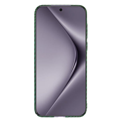 Futrola za Huawei Pura 70 Pro, Techsuit, Carbonite FiberShell, Zelena