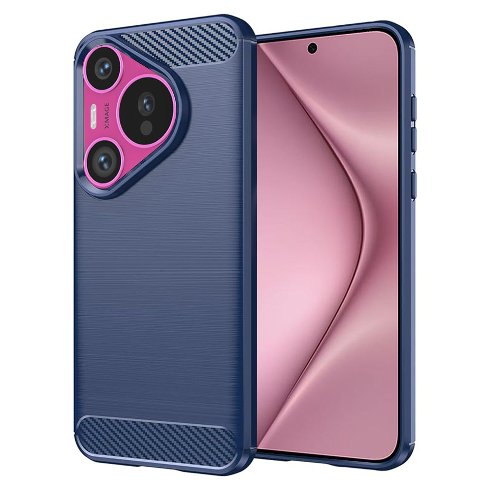 Futrola za Huawei Pura 70, Techsuit, Karbon, Plava