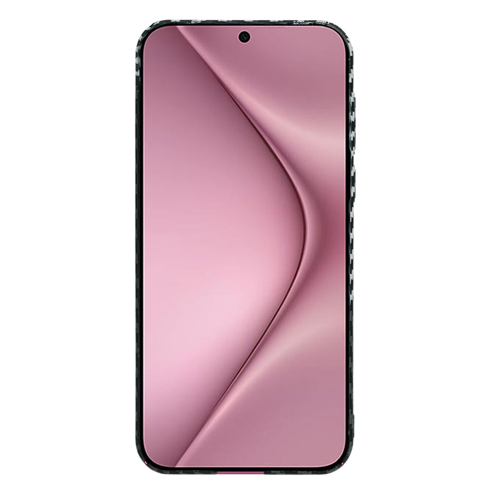 Futrola za Huawei Pura 70, Techsuit, Carbonite FiberShell, Crno Siva