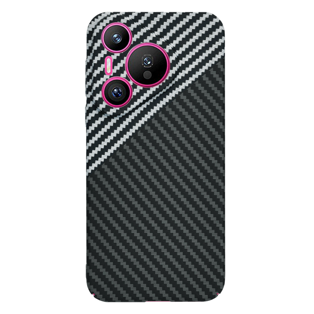 Futrola za Huawei Pura 70, Techsuit, Carbonite FiberShell, Crno Siva