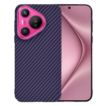 Futrola za Huawei Pura 70, Techsuit, Carbonite FiberShell, Ljubičasta