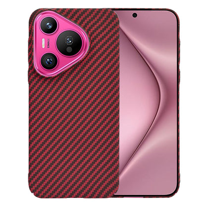 Futrola za Huawei Pura 70, Techsuit, Carbonite FiberShell, Crvena