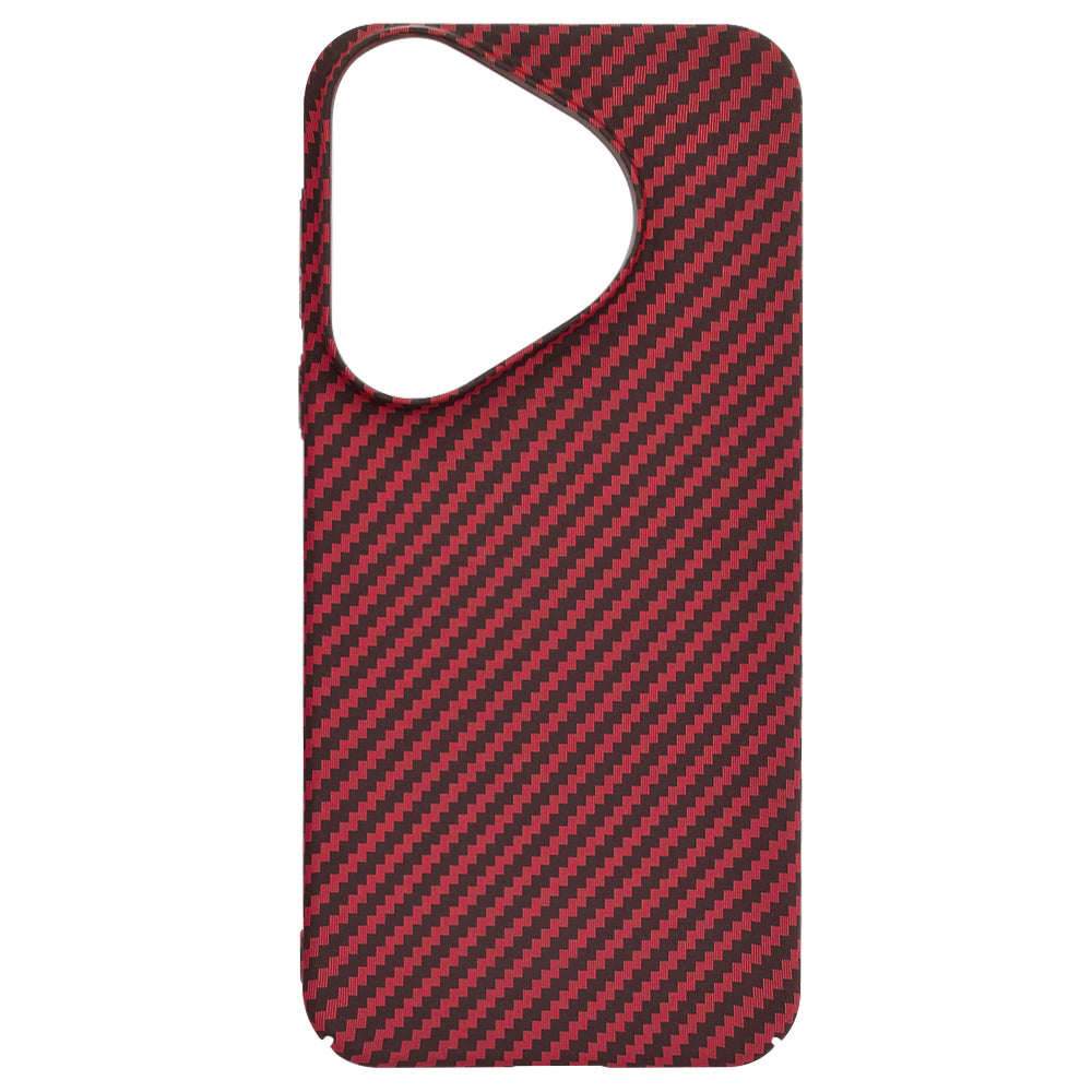 Futrola za Huawei Pura 70, Techsuit, Carbonite FiberShell, Crvena
