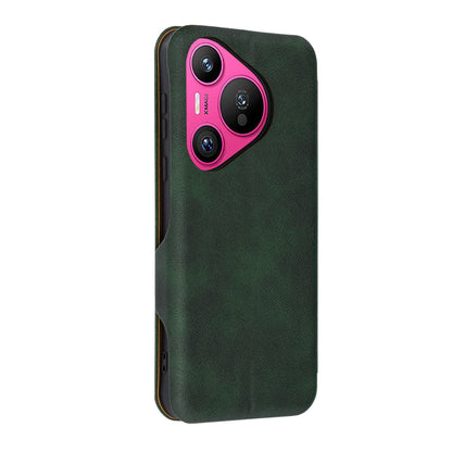 Futrola za Huawei Pura 70, Techsuit, Safe Wallet Plus, Zelena