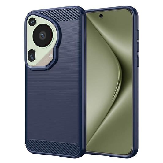 Futrola za Huawei Pura 70 Ultra, Techsuit, Karbon, Plava
