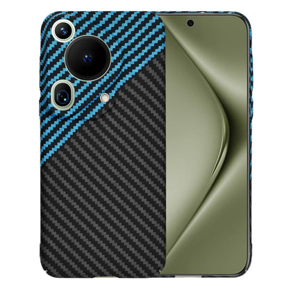 Futrola za Huawei Pura 70 Ultra, Techsuit, Carbonite FiberShell, Crno Plava