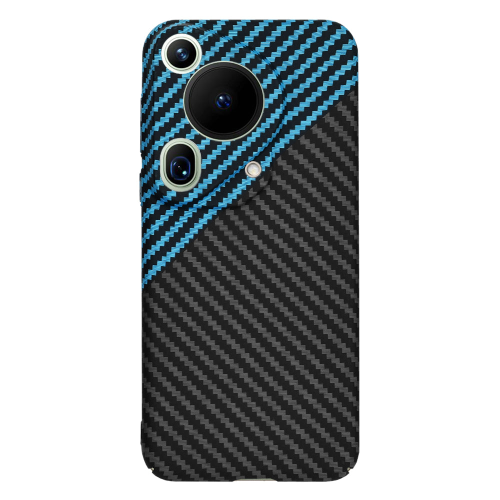 Futrola za Huawei Pura 70 Ultra, Techsuit, Carbonite FiberShell, Crno Plava