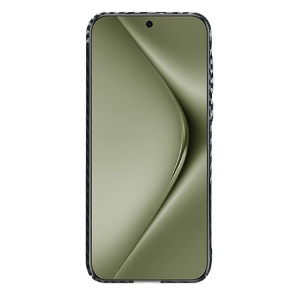 Futrola za Huawei Pura 70 Ultra, Techsuit, Carbonite FiberShell, Crno Siva