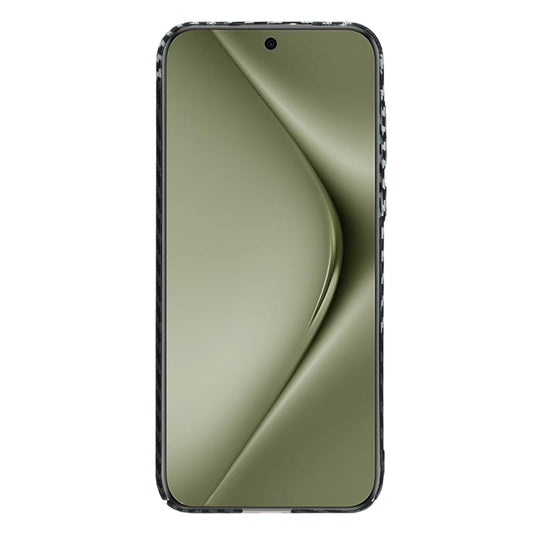 Futrola za Huawei Pura 70 Ultra, Techsuit, Carbonite FiberShell, Crno Siva