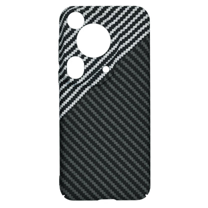 Futrola za Huawei Pura 70 Ultra, Techsuit, Carbonite FiberShell, Crno Siva