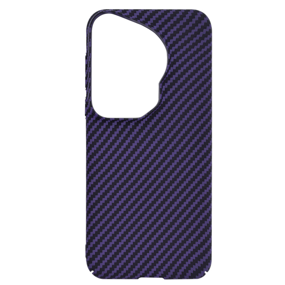 Futrola za Huawei Pura 70 Ultra, Techsuit, Carbonite FiberShell, Ljubičasta
