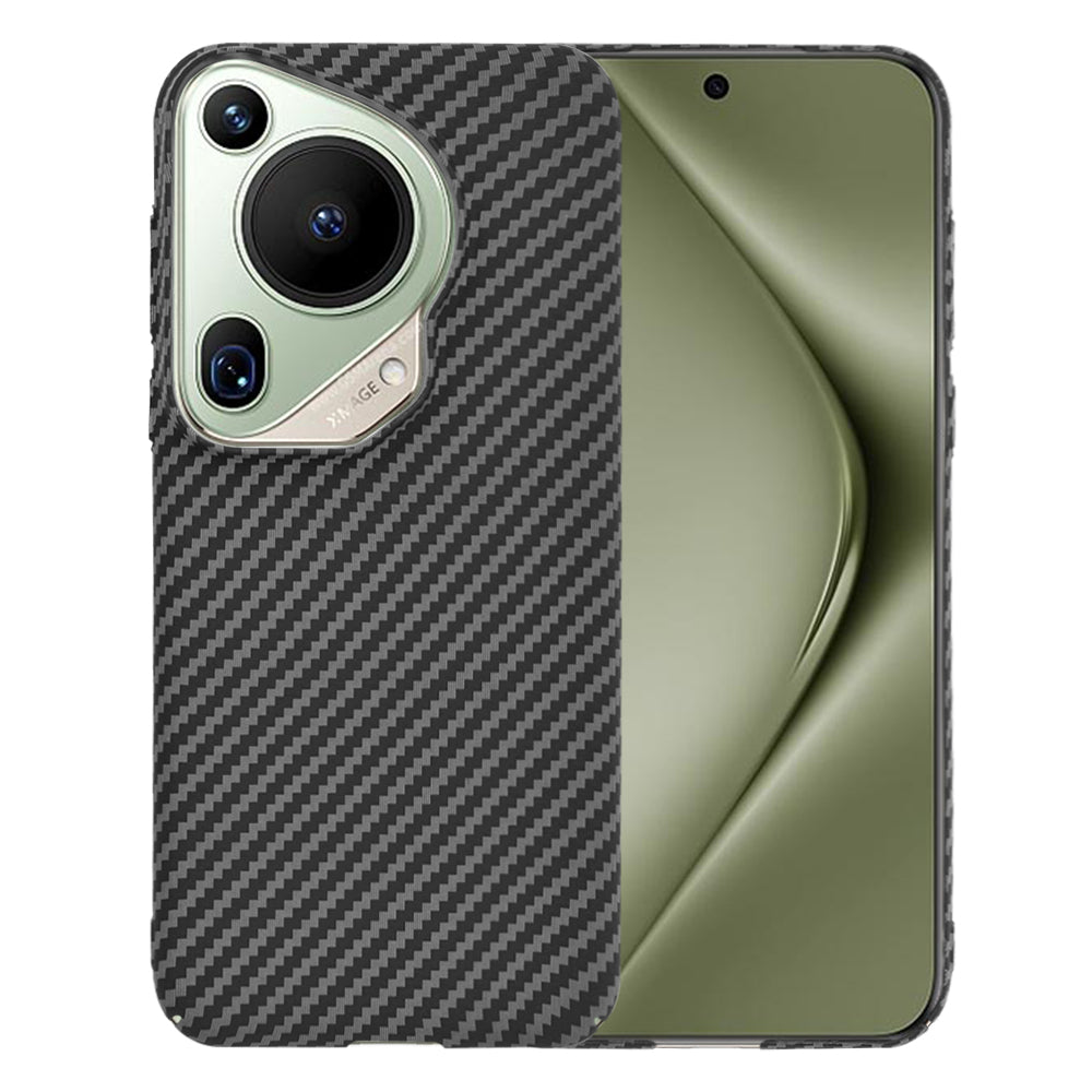 Futrola za Huawei Pura 70 Ultra, Techsuit, Carbonite FiberShell, Crna