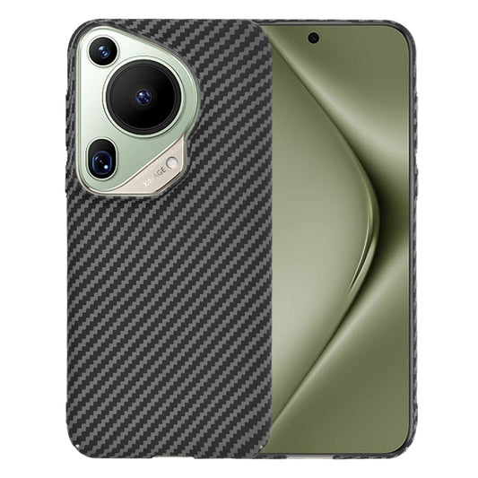 Futrola za Huawei Pura 70 Ultra, Techsuit, Carbonite FiberShell, Crna
