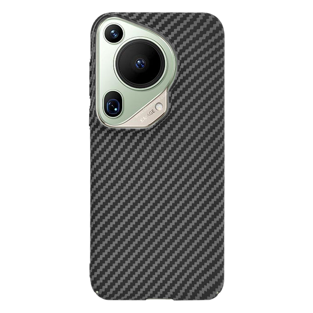 Futrola za Huawei Pura 70 Ultra, Techsuit, Carbonite FiberShell, Crna