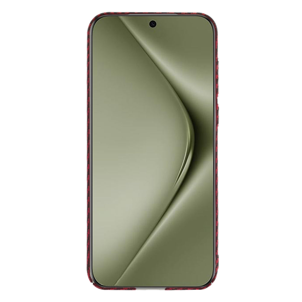 Futrola za Huawei Pura 70 Ultra, Techsuit, Carbonite FiberShell, Crvena