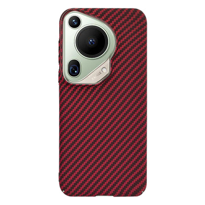 Futrola za Huawei Pura 70 Ultra, Techsuit, Carbonite FiberShell, Crvena