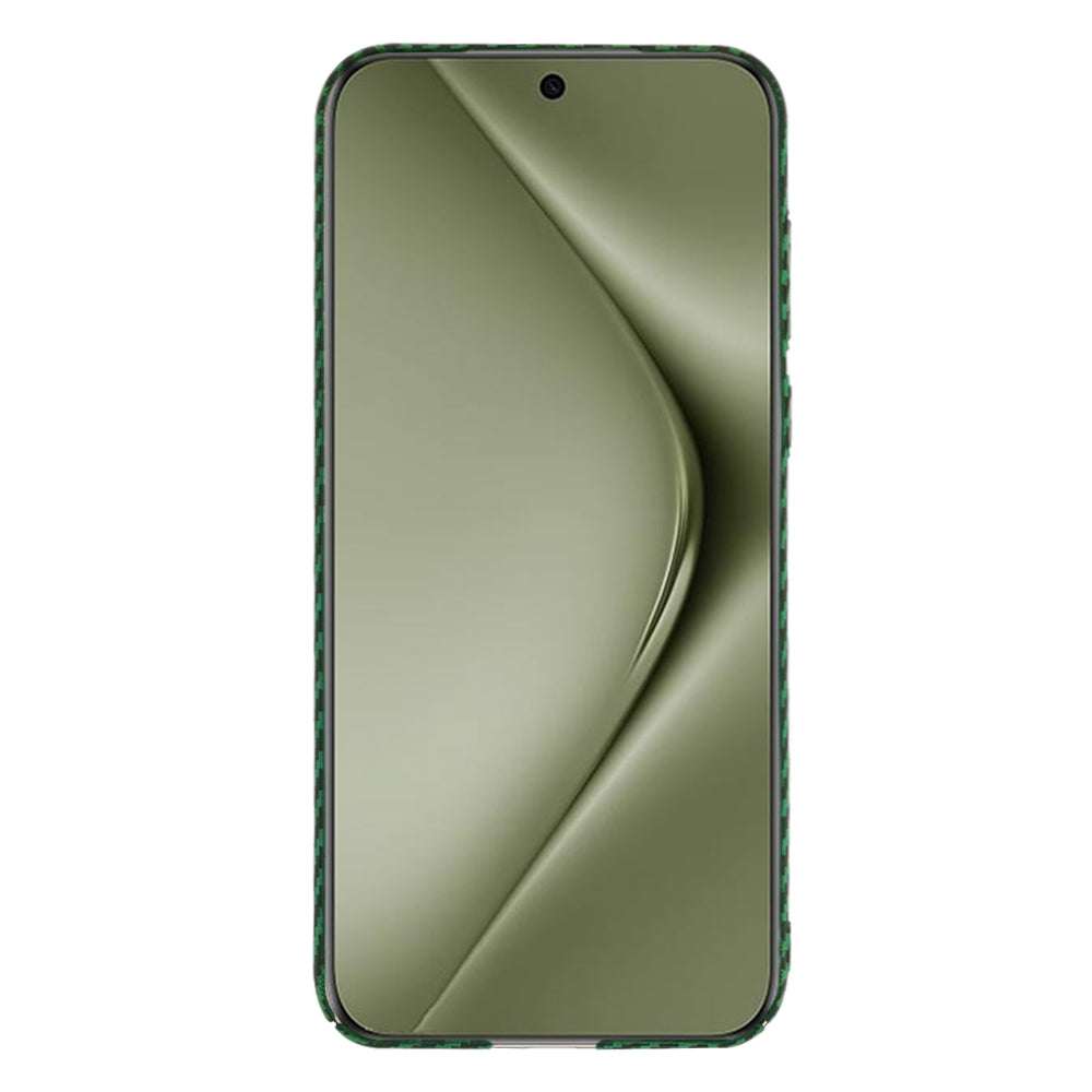 Futrola za Huawei Pura 70 Ultra, Techsuit, Carbonite FiberShell, Zelena