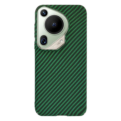 Futrola za Huawei Pura 70 Ultra, Techsuit, Carbonite FiberShell, Zelena