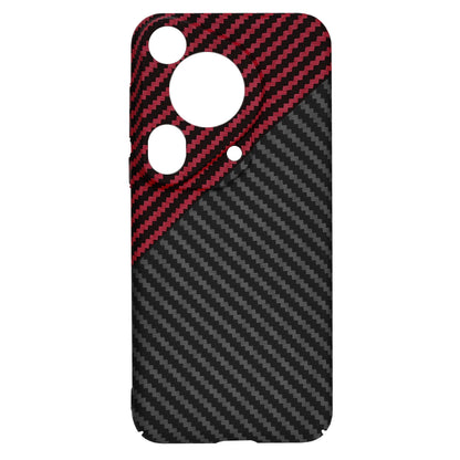 Futrola za Huawei Pura 70 Ultra, Techsuit, Carbonite FiberShell, Crno Crvena