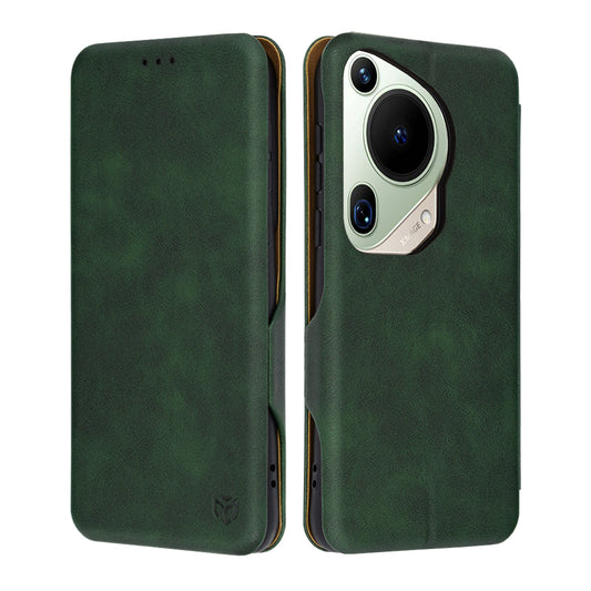 Futrola za Huawei Pura 70 Ultra, Techsuit, Safe Wallet Plus, Zelena