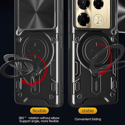 Futrola za Infinix Note 40 Pro+, Techsuit, CamGuard Pro, Ljubičasta