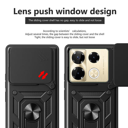 Futrola za Infinix Note 40 Pro+, Techsuit, CamShield, Plava