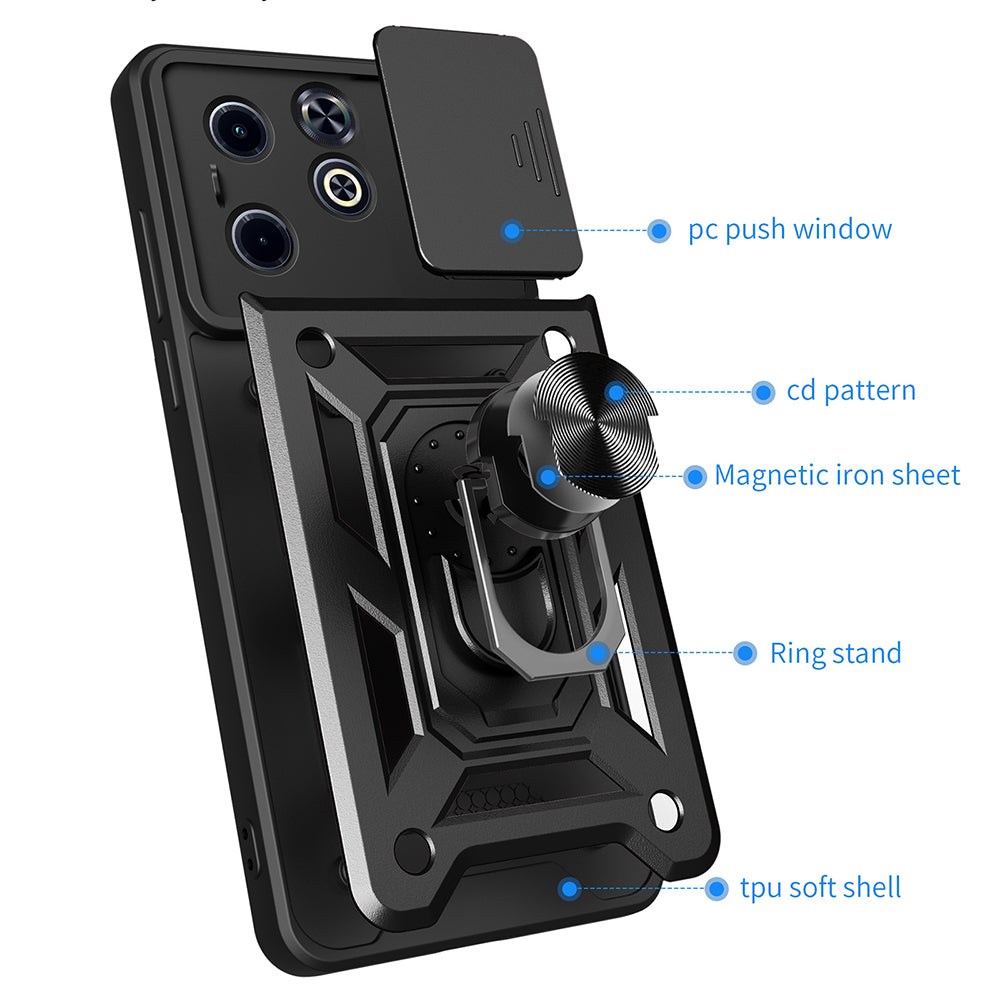 Futrola za Infinix Smart 8 / Hot 40i, Techsuit, CamShield, Zelena