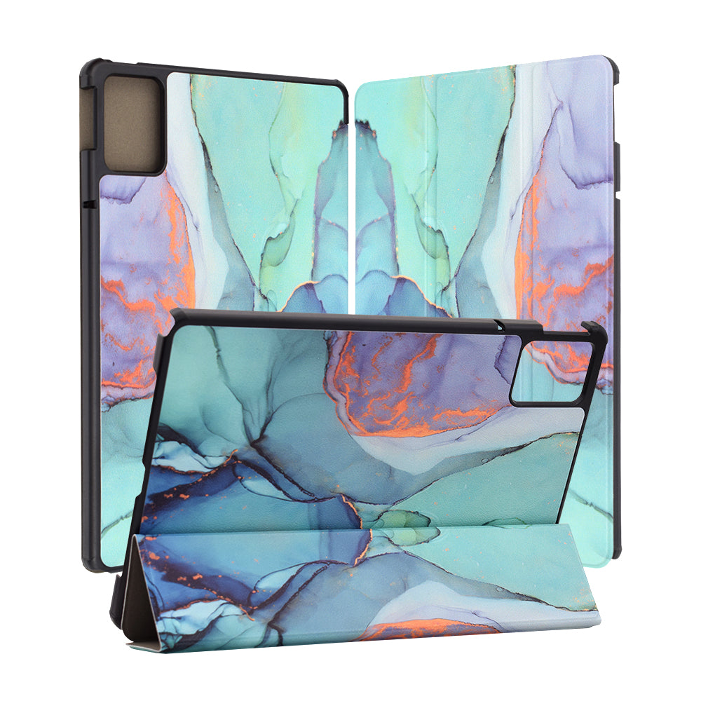 Futrola za Lenovo Idea Tab 11, Techsuit, FoldPro Green Time, Multicolor