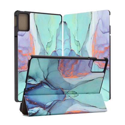 Futrola za Lenovo Idea Tab 11, Techsuit, FoldPro Green Time, Multicolor